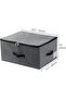 Foldable Lidded Storage Bin with Divider Board, 4 Handles, Zipper lid, Blankets Clothes Quilts Stora - 5