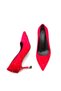 Vela Viven Women's Pointed Toe Heeled Shoes 0012227 Red Velvet - 5