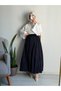 Women's Skirt Long Lined Crinkled Skirt - 4