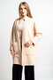 Plain Cardigan with Long Sleeves, Pockets - 4