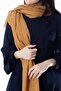 Plain Long Scarf - 3