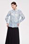 Floral Shirt with Button Front