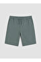 Lcw Vision Green Regular Fit Dobby Men's Shorts - 6