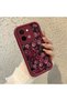 Vivo Y28 4g Compatible Dark Background Red Rose Printed Case, Non-Fading, Permanent Clear Pattern - 2