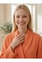 Shawl Collar 4 Layer Muslin Bathrobe - Unisex 100% Cotton Bathrobe - 2