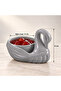 6 Pieces of Mica Sauce Bowl, Jam Bowl, Small Presentation Bowl with Swan Figure (Hard Plastic) - 4
