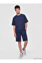 Two Mt Shop Quality Lcw Kids Navy Blue Boys' Printed Shorts