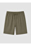 Lcw Vision Khaki Regular Fit Linen Blend Men's Shorts