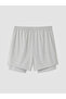 Xside Active Grey Regular Fit Men's Tights Sports Shorts - 5