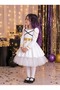Rumi K-Pop Inspired White Dress Evening Gown & K-Pop Inspired Birthday Dress & Rumi Party Costume - 3