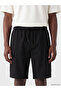 Xside Black Regular Fit Men's Cargo Shorts - 3