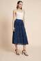 Midi Patterned Relaxed Skirt - 2