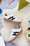 Unisex Girls Boys Velcro Comfortable Sole Flexible Daily School Children's Sneaker Sports Shoes - 2