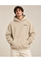 Unisex Women's and Men's Rebellion Design Text Printed Oversize 3 Thread Hooded Sweatshirt - 4