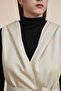 Long Plain Sleeveless Jacket - 5