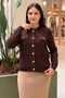 Greek Patterned Knitwear Cardigan