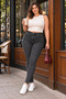 Women's Plus Size Narrow Leg Stretchy Slim Fit Comfortable Fit Jeans 42-56 - 6