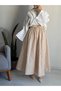 Women's Lined Long Skirt