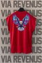 80's Retro Eagle Back Print Wide Fit Fitness & Gym Sleeveless T-Shirt