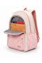 School Backpack with 15.6 Inch Laptop Compartment and Large Volume Organizer - 9106-Powder Beige - 3