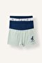 Dinosaur Printed Combed Cotton 3-Piece Boys' Set (26 Au)