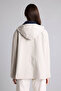 Water Repellent Regular Fit Ecru Women's Raincoat & Windbreaker H1624Ax/Er219 - 7
