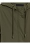 Texx Store Quality Lcw Modest Khaki Hooded Women's Raincoat - 7