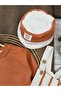 Striped Salopet Hat Sweatshirt 3-Piece Seasonal Baby Boy Set - 5