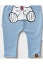 Baby Boy Hat, Bear Embroidery, Gardener Salopet Overalls, 6-9-12-18-24 Months, 2-Piece Stylish Set - 5