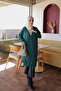 Emerald Green Stone Cold Yarn Knitwear Cardigan - 2