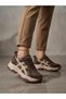 26K374-1 Women's Lace-Up Fleece-Lined Thick Sole Casual Sneaker - 3