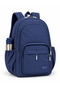 School Backpack with 15.6 Inch Laptop Compartment and Large Volume Organizer - 9106-Navy Blue - 6