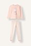 2 Piece Set Rabbit Printed Girls' Set (26 Wn)