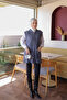 Smoked Zippered Angora Soft Knitwear Vest - 3