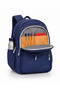 School Backpack with 15.6 Inch Laptop Compartment and Large Volume Organizer - 9106-Navy Blue - 7