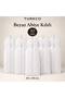 White Evening Dress Cover 60X160 cm Zippered Dress Protection Cover 1-3-5-10 Pieces - 2