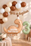 3 Years Old Retro Coffee Dinosaur Theme Balloon Chain Set Set35