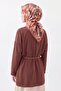 Soft Scarf Painterly Floral Salmon - 3