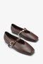 Cypiras Women's Ballet Flats - Brown - 3