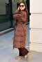 Wide Collar Tasseled Parachute Fabric Combination Coat - 3