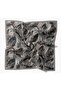 Soft Scarf Painterly Floral Dark Gray - 4