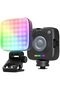 إصدار للمبتدئين: إضاءة كاميرا مغناطيسية RGB، 126 مصباح LED، إضاءة محمولة صغيرة قابلة للتثبيت
