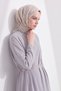 Soft Scarf Paisley Cream