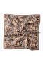 Soft Scarf Painterly Floral Chocolate Brown - 4