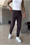 Men's Boyfriend Bitter Brown Denim Jean Trousers Ke-1312 - 3