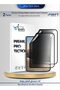 Apple iPhone Duo 5G 2026 Premium Nano Ceramic Privacy Full Cover Matte Flexible 2 Pack Clear/Black