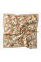 Soft Scarf Painterly Floral Green Beige - 4