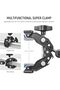 Double Super Clamp Camera Mount with Magic Arm, Cold Shoes for Desk Studio Light Stand Holder - 3