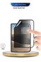Apple iPhone Duo 5G 2026 Premium Nano Ceramic Privacy Full Cover Matte Flexible 2 Pack Clear/Black - 3