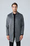 Men's Relaxed-Fit Premium Wool Cashmere Coat Gray 4351Dngr - 2